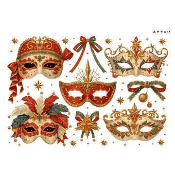 【六月新品】20-134-0292 剪裁紙 馬戲團風格