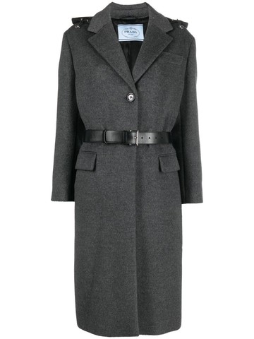 Prada `Cashgora Double + Re-Nylon` Coat