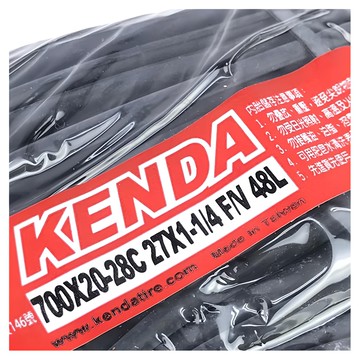 KENDA 建大輪胎 自行車用內胎 700X20/28C 27X1-1/4 FV 48L  700 x 20/28C F/V 48L  2個
