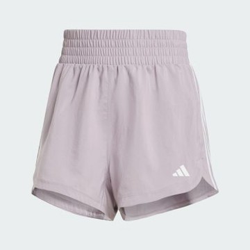 Adidas 愛迪達 Pacer Wvn High IS2170 女 短褲 運動短褲 紫 側邊開衩