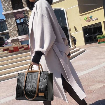 【BONum 博紐】女用寬底多背法字母商務筆電包(筆電 MAC IPAD APPLE 女用包 電腦包 時尚 專業)