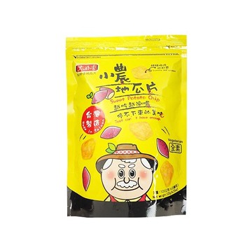 太珍香 小農地瓜片(原味)120g【小三美日】DS003711 番薯片 餅乾 點心 下午茶 脆片