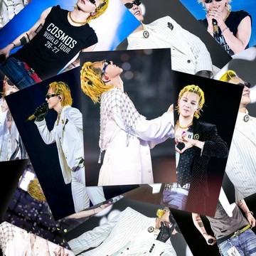BIGBANG20週年演唱會】64張GD權志龍高顏值ins風舞臺神圖自制小卡生日禮物 禮物