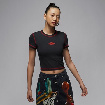 NIKE AS W J SS SLM CRP GFX TEE RAIR 女 短袖上衣 IB2921010