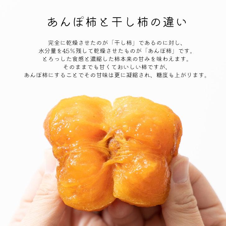 あんぽ柿 和歌山 無添加 送料無料 180g×8パック