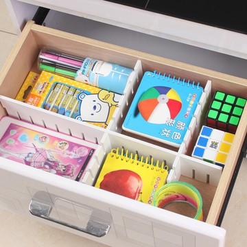 抽屜分隔板 抽屜收納分隔板格子辦公室廚房衣柜分類神器分割自由組合定制隔斷 【CM9332】