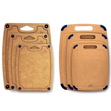 【mama cook】不吸水木纖維防霉抗菌砧板(XL / L / M)/(兩種造型★隨機出貨)