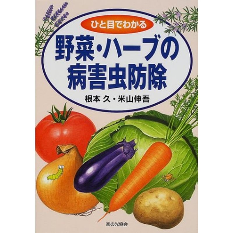 ひと目でわかる野菜・ハーブの病害虫防除