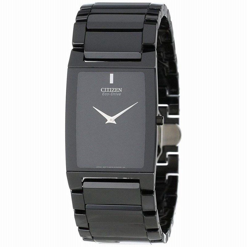 Citizen eco drive stiletto black sale