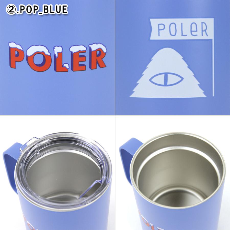 ポーラー マグカップ 正規販売店 POLER アウトドア キャンプマグカップ 蓋つき INSULATED MUG