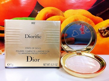 DIOR 迪奧 金燦摩登蜜粉餅 色號# 002 百貨公司專櫃正貨盒裝