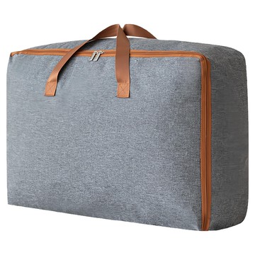 小麥購物 陽離子手提棉被收納袋 L2148 大  1個  灰色