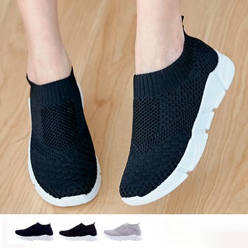 【韓國K.W.】YT7517夏日氛圍舒適乳膠鞋墊休閒鞋(瑪麗珍鞋/娃娃鞋/樂福鞋/休閒鞋)