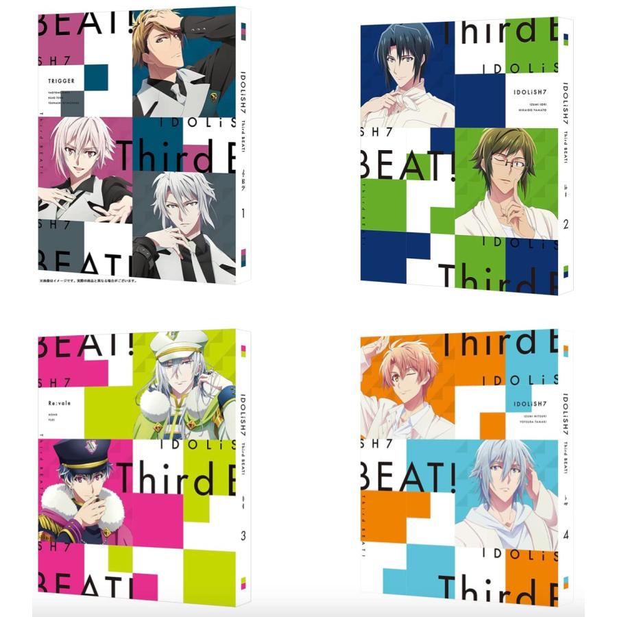 アイドリッシュセブン Third BEAT! (特装限定版) Blu-ray(第1~4巻)セット