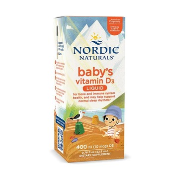 美國 NORDIC NATURALS - Baby's Vitamin D3 貝比D (有效期限：2026/09/30) 22.5ml