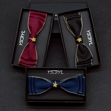 正裝領結男士韓版新郎伴郎婚禮主持兄弟團英倫休閑蝴蝶結女士學生