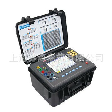 三相電力質量分析儀/波形實時顯示4路電壓4路電流/各相諧波測量{鑫弘-工葉電器}可開發票