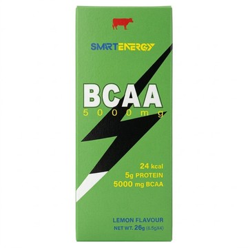 RED COW 紅牛 聰勁即溶BCAA 5000mg 檸檬口味 4包  26g  1盒