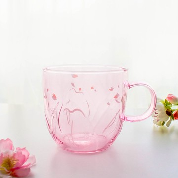 好玻GOODGLAS  花瓣單層玻璃杯400ml