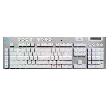 logitech G 羅技G G915 X 無線 RGB 機械式遊戲鍵盤  觸感軸  白色  1個