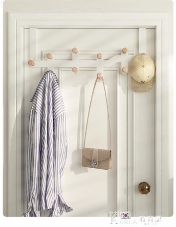 門后掛鉤神器臥室免打孔門上掛衣架牆壁掛式衣服掛架置物收納衣鉤 雙11全館免運