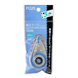 《PLUS普樂士》mini修正帶  拋棄式 5mm x 7M (WH-505)
