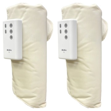 3ZeBra 好腿力 鋼珠氣壓小腿按摩器 2個  G06-23-3  白色