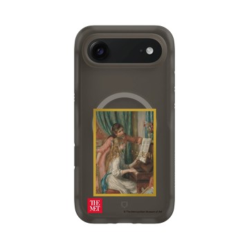 iPhone Air AirX 本質黑 - The MET - 畫框系列 - 雷諾瓦《彈鋼琴的兩位少女》