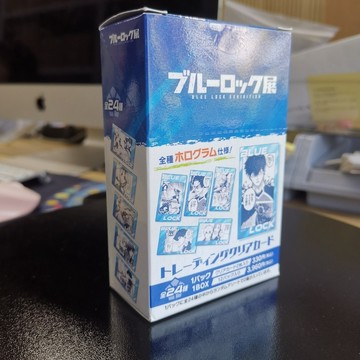 正版藍鎖原日穀藍色監獄畵展卡片原畵透卡劄幌週邊
