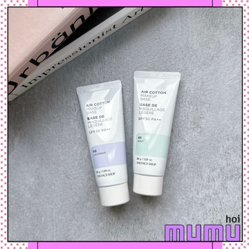 【mumu hoi】The Face Shop 菲詩小鋪 輕柔透薄隔離霜 輕透修膚飾底乳 妝前乳 隔離霜