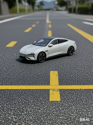 {保固一年 可打統編}合金汽車su7模型ultra車模1:24兒童玩具生日禮物擺件帶展臺