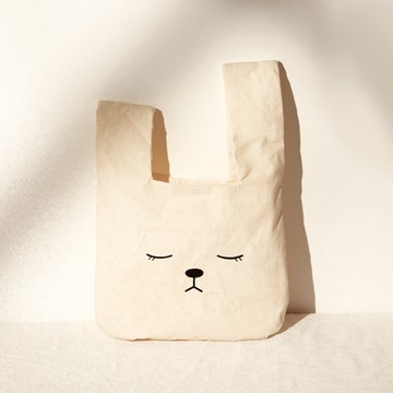 E.City_日式帆布手腕包收納提袋