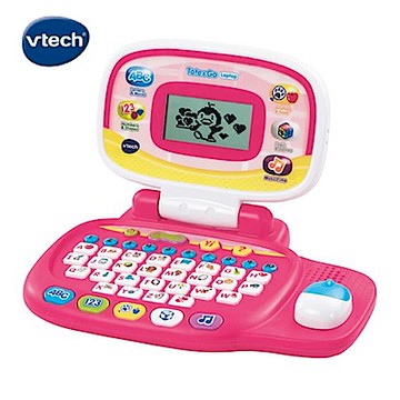 【Vtech】兒童智慧學習小筆電(粉)