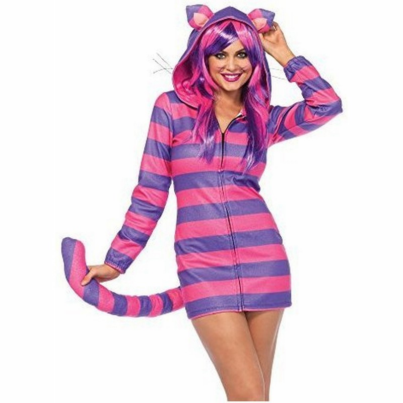 チェシャ猫 コスプレ コスチューム パーカー 大人 女性用 着ぐるみ パジャマ レディース 仮装 不思議の国のアリス ディズニー キャラクター S 通販 Lineポイント最大get Lineショッピング
