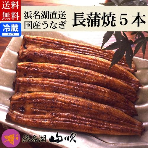 うなぎ お歳暮 内祝 御祝 ギフト プレゼント 国産うなぎ ふっくらうなぎ長蒲焼き5人前 送料無料