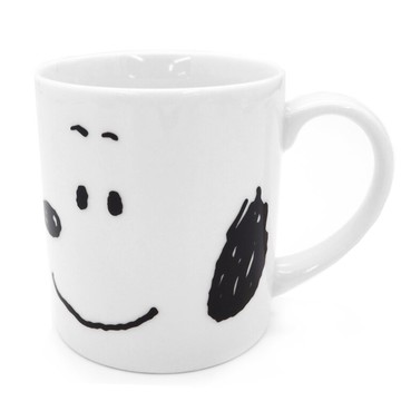 真愛日本 史努比 SNOOPY 大臉 日本製 陶瓷馬克杯 300ml 馬克杯 陶瓷杯 牛奶杯 水杯 咖啡杯