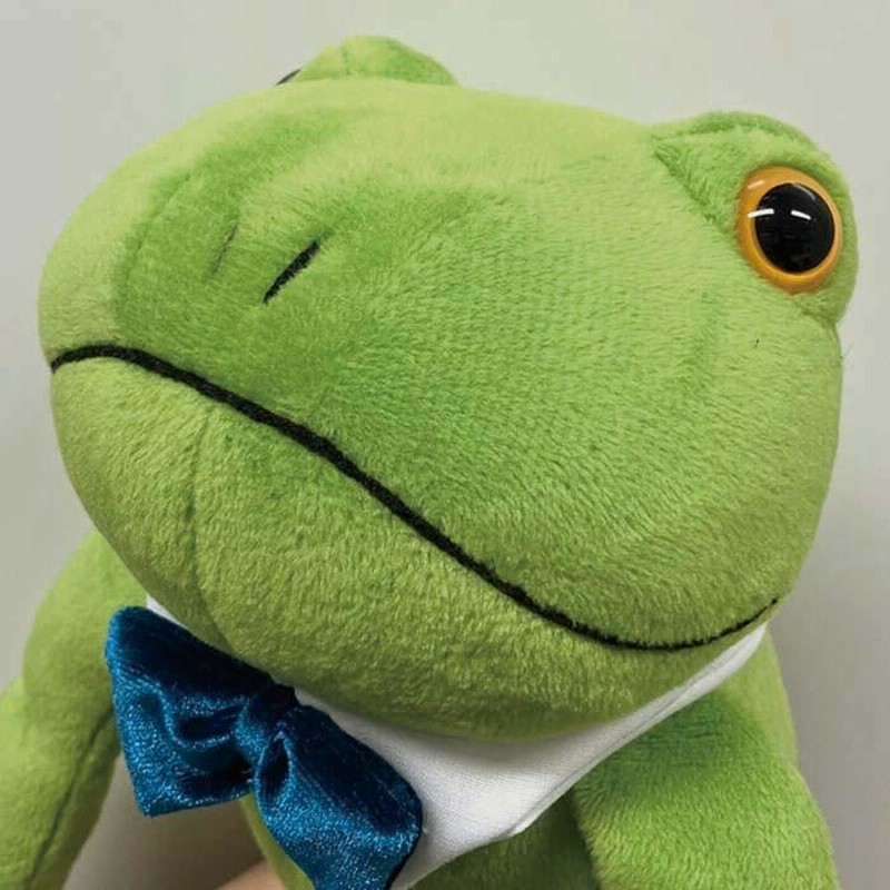 ブリトーS ライトグリーン カエル ぬいぐるみ かえる モン