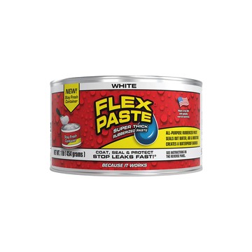 FLEX PASTE 飛速填縫補洞膏 亮白色 454g