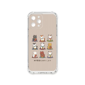 iPhone 13 Pro Max 殼 TRON IPhone 13 PRO MAX 俄羅斯方塊招財貓九小貓 四角防摔殼 手機殼