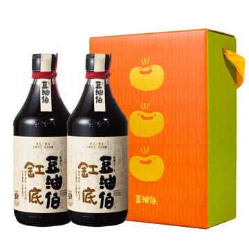 六堆釀豆油伯_缸底醬油2入隨手提