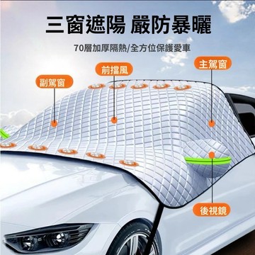 台灣熱賣🔥汽車 前擋遮陽罩 汽車遮陽布 汽車遮陽罩 蓋車布 車蓋布 車用遮陽 汽車隔熱 汽車防曬 汽車用品