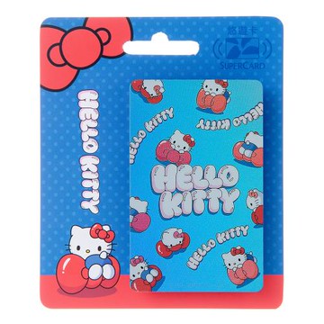 【悠遊卡】Hello Kitty的小日子SuperCard悠遊卡-玩趣蝴蝶結-代銷