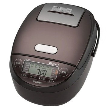TIGER 虎牌 日本製 壓力IH炊飯電子鍋 10人份  咖啡色  JPK-G18R