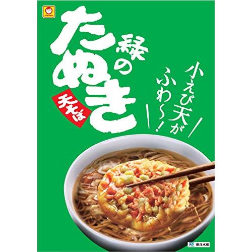 マルちゃん 緑のたぬき天そば 東 101g×12個