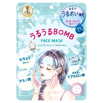 KOSE 高絲 CLEAR TURN 光映透 爆彈保濕面膜 168毫升  7個  1包