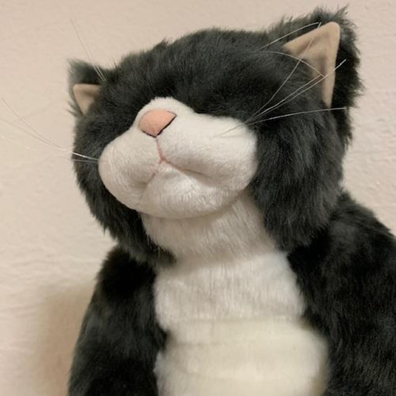 ☆決算特価商品☆ カドリー 猫 ねこ Cuddly ネコ ぬいぐるみ 黒猫