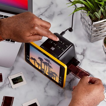 生日快樂!🎞️【Kodak 柯達】LED螢幕式底片/幻燈片掃描機RODFS70(7吋螢幕)台灣代理 公司貨