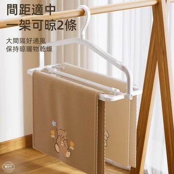 【台灣現貨】伸縮衣架 衣架 折疊衣架 晾衣架 曬棉被浴巾用 可伸縮旋轉衣架 掛衣架 曬衣架 加長衣架 防風衣架