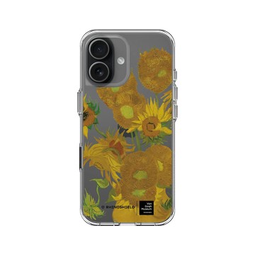 iPhone 17 Clear Case（相機按鈕） 透明 - Van Gogh Museum - 向日葵-透明
