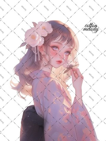 original sticker no.2017 人物貼紙 原創貼紙 原創人物貼紙 裝飾貼紙 cotton melody